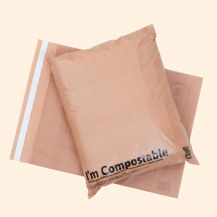 Compostable Courier bag by Durga Plastic